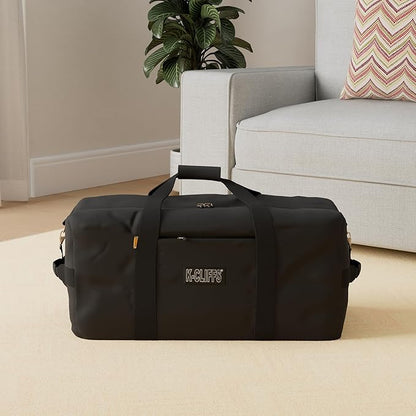 Heavy Duty Cargo Duffel Large Sport Gear Drum Set Equipment Hardware Travel Bag Rooftop Rack Bag (42" x 20" x 20", Navy)