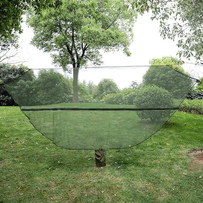Hammock Mosquito Net, Extra Large Opening,Camping & Hiking Accessory,Anti-Mosquito Protection,Lightweight & Portable,Compatible with Most Hammocks.