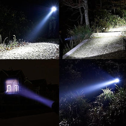 BESTSUN 4 Pcs Military Grade 5 Mode Super Bright 3000 Lumens Tactical Led Waterproof Flashlight - Best for Camping Hiking Emergency