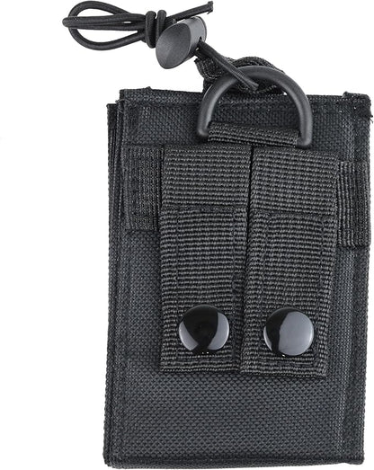 Portable Radio Holster Radio Holder Bag Tactical Radio Holder Pouch for Outdoor,Camping, Exploring, Hunting, Climbing