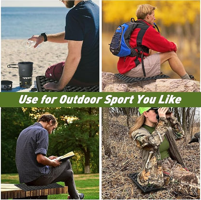 Portable Seat Cushion,Hunting Lightweight Foam Sit Pad,Camping Foam Mat for Hunting,Camping,Hiking, Outdoor Activities
