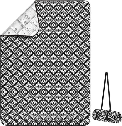 ICOSY Picnic Blankets Beach Blanket, Waterproof Outdoor Blanket Sandproof Picnic Camping Mat Camping Essentials 78" x 59"