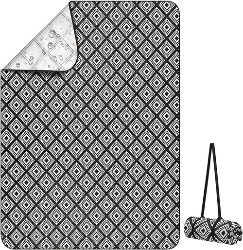 ICOSY Picnic Blankets Beach Blanket, Waterproof Outdoor Blanket Sandproof Picnic Camping Mat Camping Essentials 78" x 59"