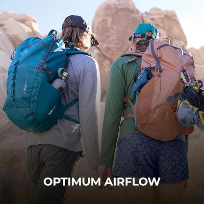 Teton 45L Numa backpack, durable and ready for hiking, camping or backpacking. Perfect lightweight travel bag with more room than you think, Granite