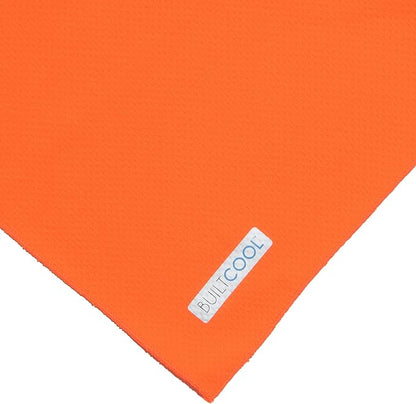 BUILTCOOL Adult Cooling Towel - Men & Women Chilly, Lightweight, Soft, Neck and Face Cooling Towel for Sport, Camping, Hunting, One Size, Blaze, 1 Pack