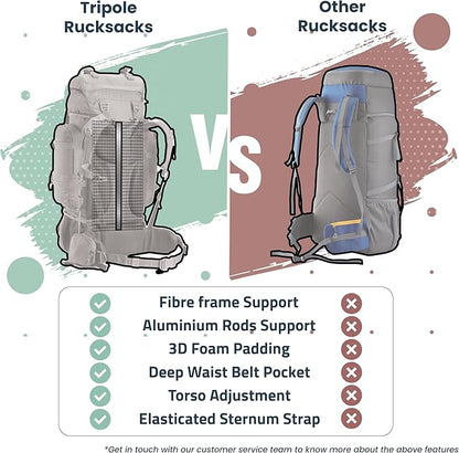 Colonel 95 Litres Rucksack + Detachable Day Pack