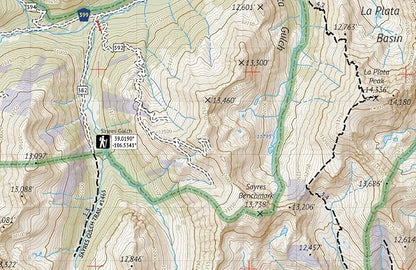 Collegiate Peaks Wilderness - Colorado Topographic Hiking Map (2018)