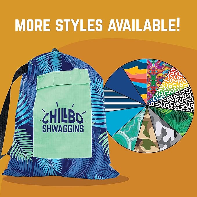 Chillbo Shwaggins Inflatable Couch – Cool Inflatable Lounger Easy Setup Inflatable Chair is Perfect for Beach Gear, Camping Fun and Festival Accessories