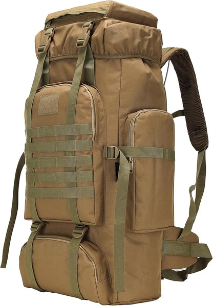 King'sGuard 70L Camping Hiking Backpack Tactical Backpack Military Molle Rucksack Backpack for Outdoor