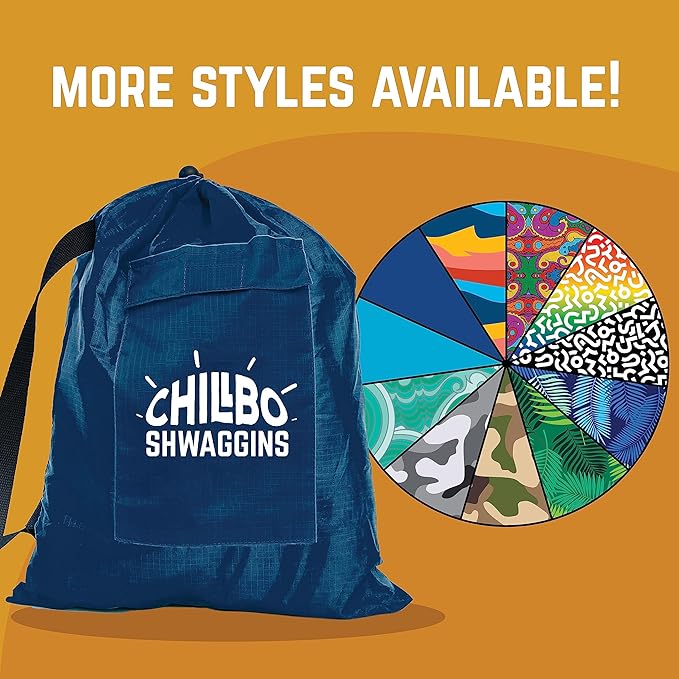 Chillbo Shwaggins Inflatable Couch – Cool Inflatable Chair Easy Setup is Perfect for Hiking Gear, Beach Chair and Music Festivals. (Royal Blue)