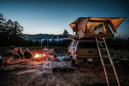 MPOWERD Luci Color Solar String Lights + Phone Charger: Color 18' Rechargeable via Solar or USB-A, 100 Lumens LEDs and 7 Colors, Lasts Up to 15 Hours, Waterproof, Camping, Pool/Patio, and Travel