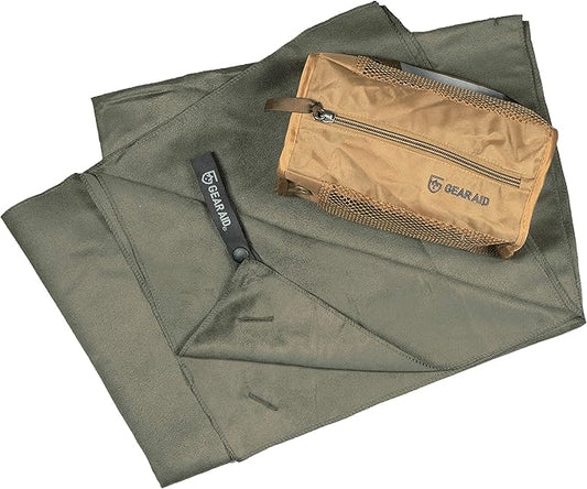 Gear AID Quick Dry Microfiber Towel for The Gym, Travel and Camping