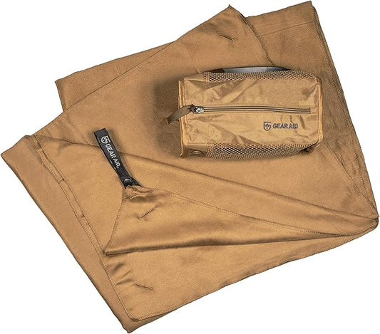 Gear AID Quick Dry Microfiber Towel for The Gym, Travel and Camping