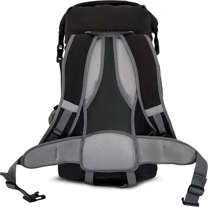 FE Active Waterproof 35L Insulated Cooler Backpack with Dry Ice Storage - Versatile for Camping, Beach & Fishing - Designed in California, USA - Back Pack Cooler - Waterproof Fishing Backpack