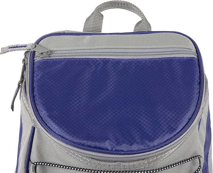 ONIVA - a Picnic Time brand PTX Backpack Cooler, Soft Cooler Backpack, Insulated Lunch Bag, (Navy Blue with Gray Accents)