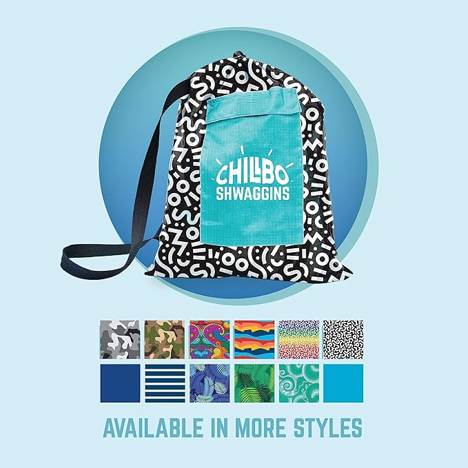 Chillbo Shwaggins Inflatable Couch – Cool Inflatable Lounger Easy Setup Inflatable Chair is Perfect for Beach Gear, Camping Fun and Festival Accessories.