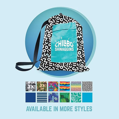 Chillbo Shwaggins Inflatable Couch – Cool Inflatable Lounger Easy Setup Inflatable Chair is Perfect for Beach Gear, Camping Fun and Festival Accessories.