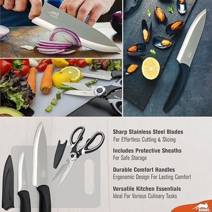 BOMKI Grilling & Camping Cookware - BBQ & Camp Cooking Set, Green Pro