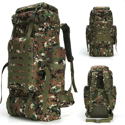 King'sGuard 70L Camping Hiking Backpack Tactical Backpack Military Molle Rucksack Backpack for Outdoor