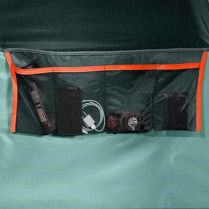 Coleman Skydome Series Camping Tent Weatherproof Tent Includes Pre-Attached Poles Rainfly Carry Bag and Unique Pattern Sets up in 5 Minutes