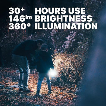 MalloMe Camping Lantern Multicolor 8 Pack Lanterns for Power Outages, Camping Lights for Tent Hanging, Camp Light Tent Lamp Emergency Battery Powered LED Lantern (Rechargeable Batteries Not Included)