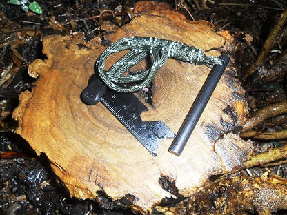 M.T.SCamping Emergency fire Starters Camping Outdoor Starry Sky Firewood Wilderness Survival Matchwood Igniter… (Green)