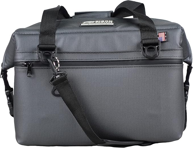 Bison Coolers Softpak Series, Made in USA, Soft Cooler Bag Insulated Leak Proof for Beach, Travel, Camping, Picnic, Car, Trips, 24+ Hour Ice Retention