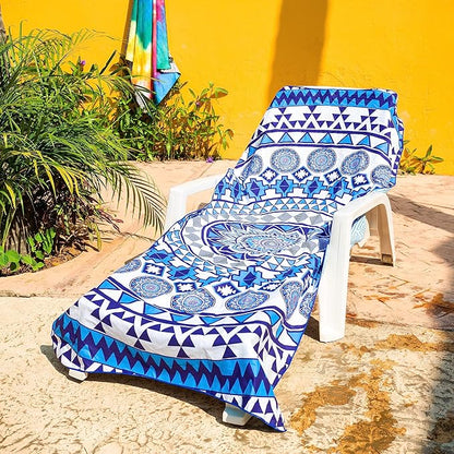 Elite Trend Microfiber Beach Towel - Extra Large 78x35 Inch Sand Free Quick Dry Towel for Travel, Swimming, Pool, Yoga, Hiking, Camping – Lightweight Fast Drying Microfiber Towel Compact for Adults